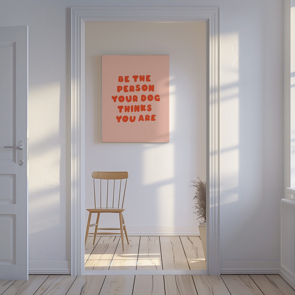 Typografie für Hundeliebhaber | Leinwand