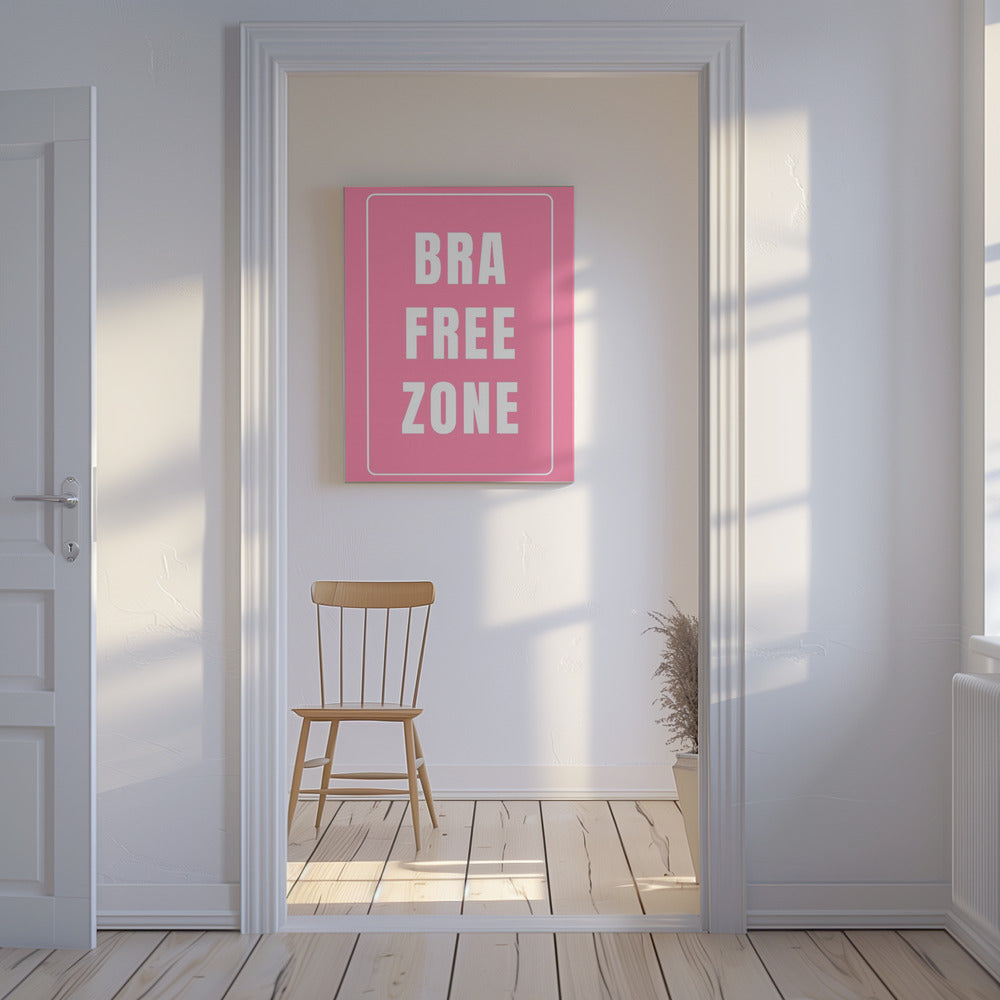 Freedom Zone Sign | Canvas