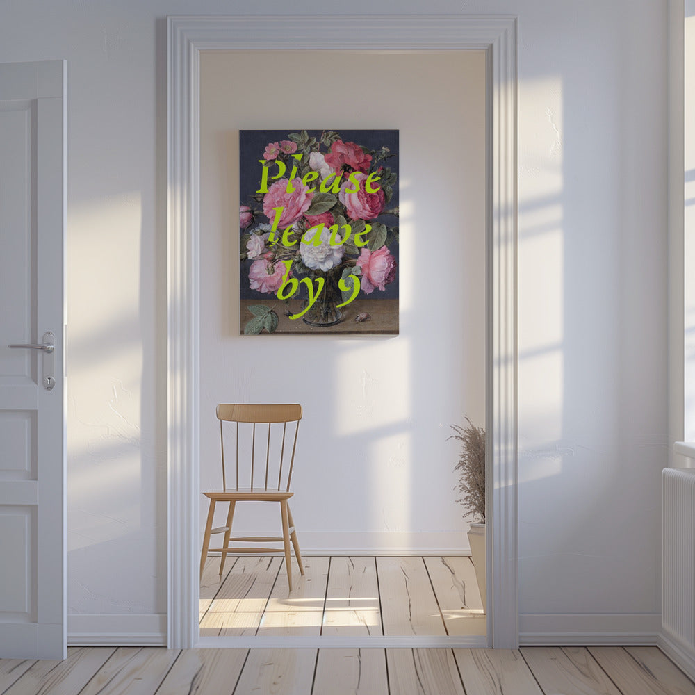 Florale Ausgangsanfrage | Leinwand