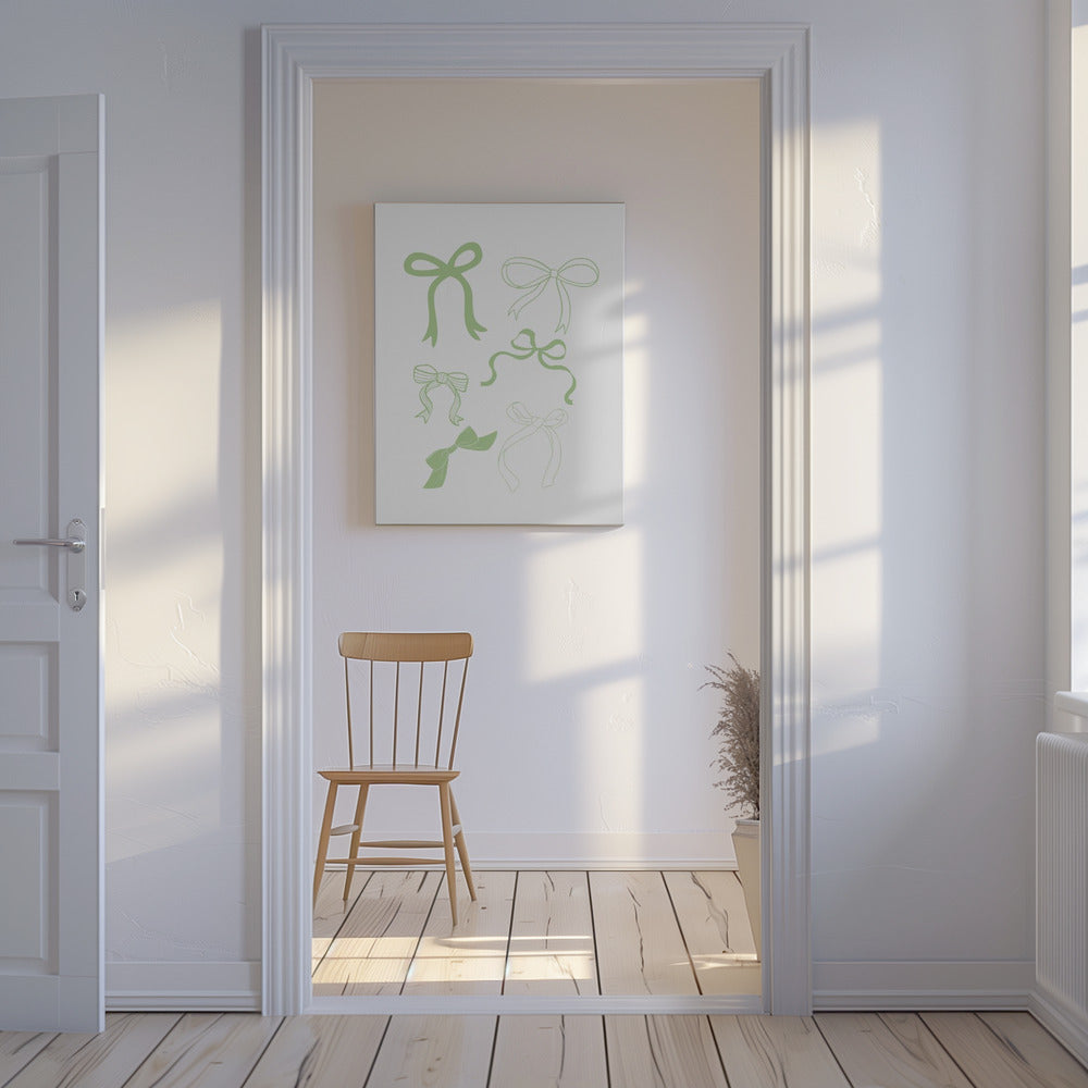 Elegante Schleifen Kollektion | Leinwand