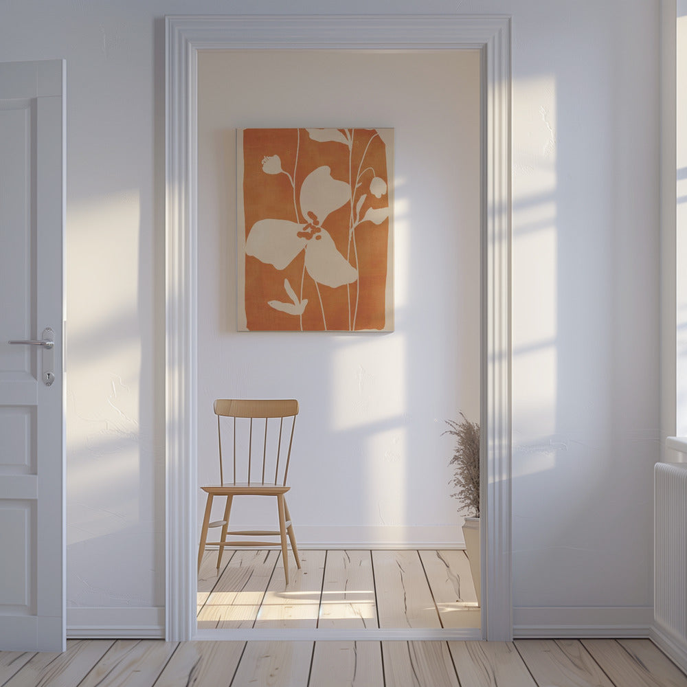 Abstract Minimal Flowers | Canvas