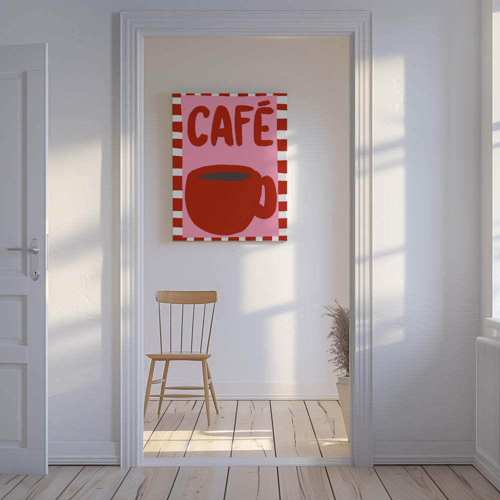 Café Vibe Delight | Leinwand