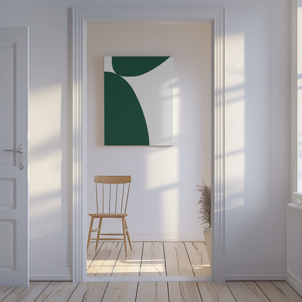 Green Minimalism | Canvas