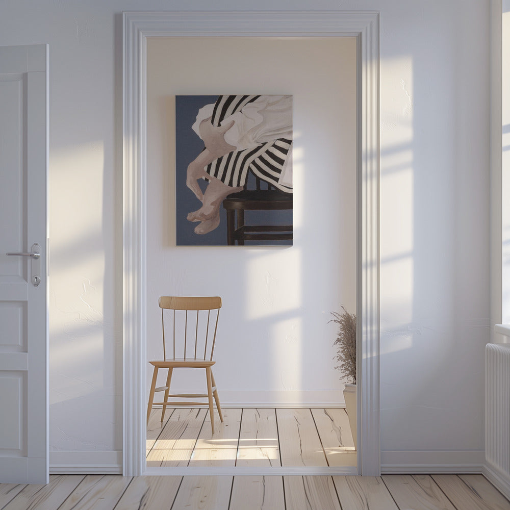 Figure Seated on a Chair | Canvas