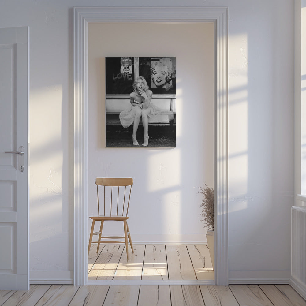 Neu Marilyn SW | Leinwand