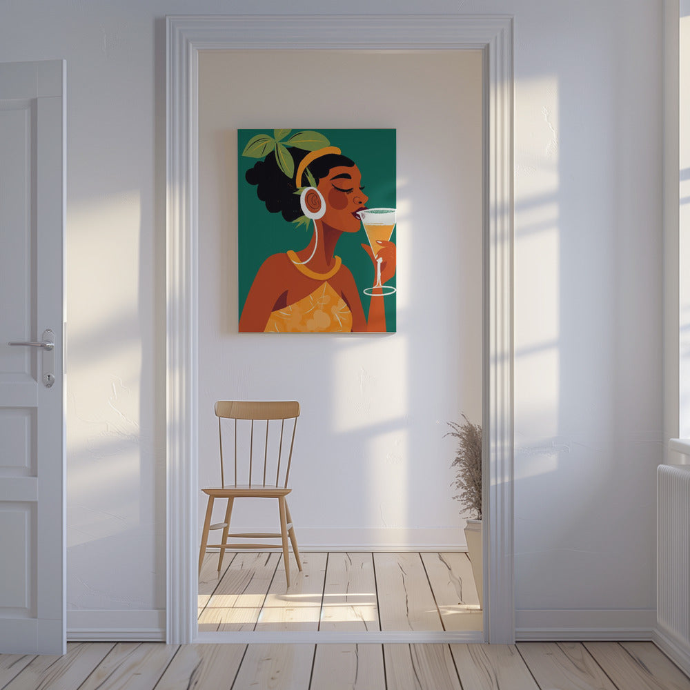 Drink In the Tropics | Canvas