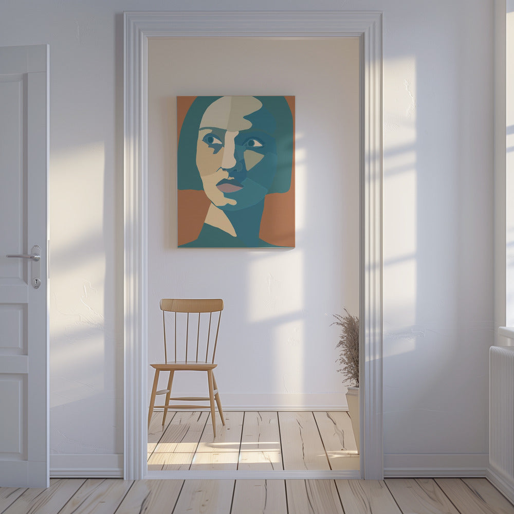Portrait of lady | Canvas