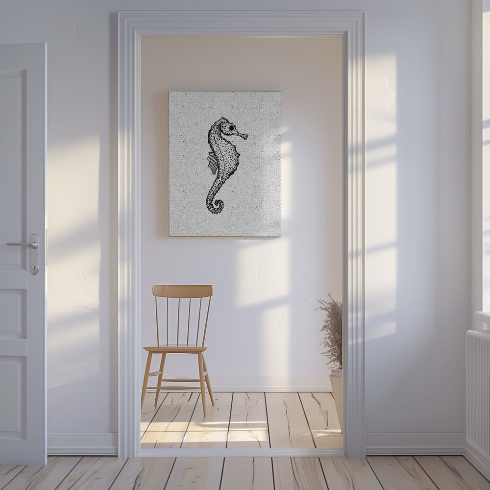 Whimsical Seahorse | Canvas