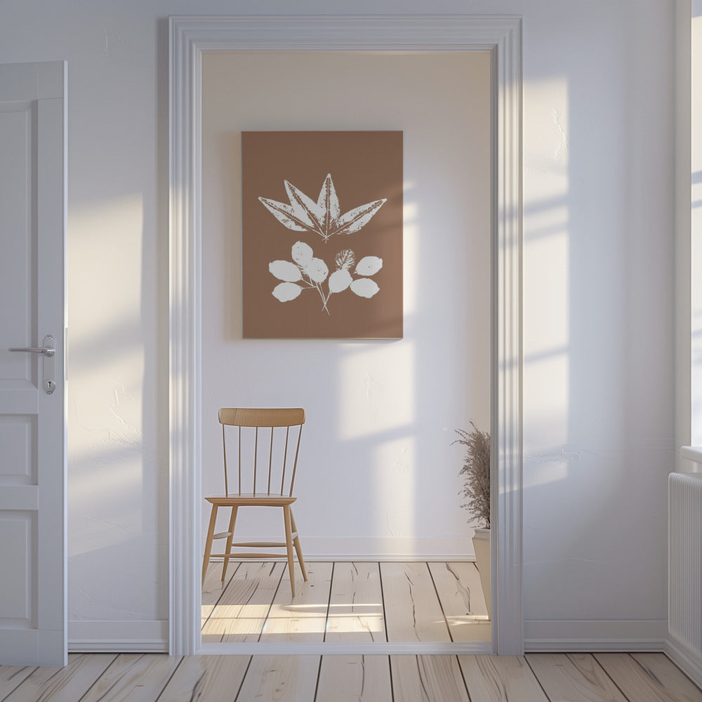 Botanische Silhouetten | Leinwand