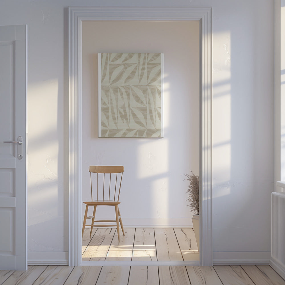 Subtle Botanical Pattern | Canvas