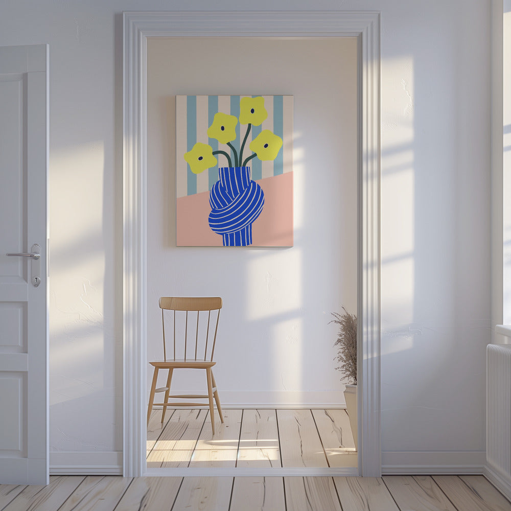 Verdrehte Eleganz | Leinwand