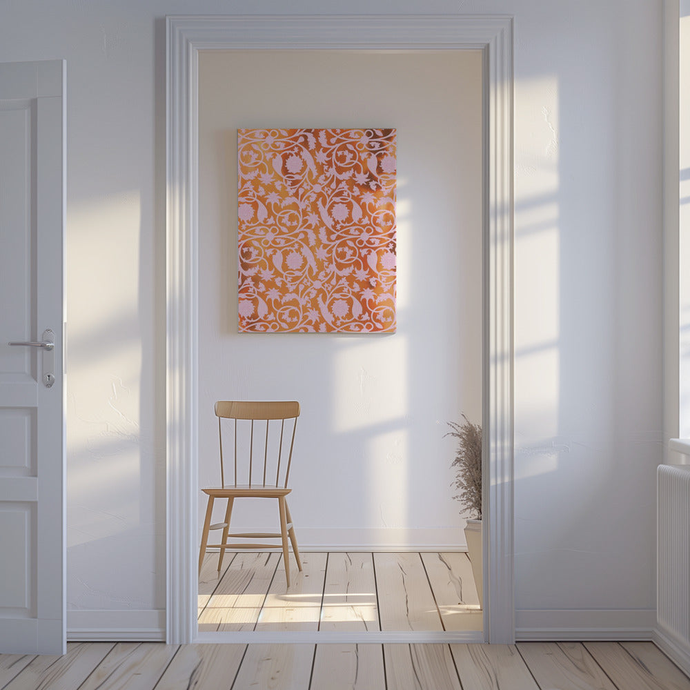 Ornate Floral Dance | Canvas