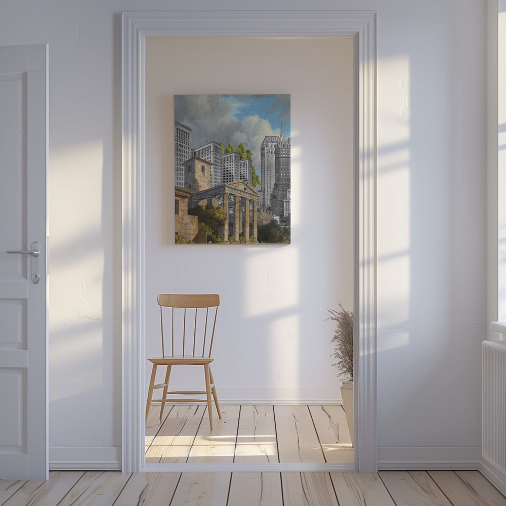 The Temple of Hercules | Canvas