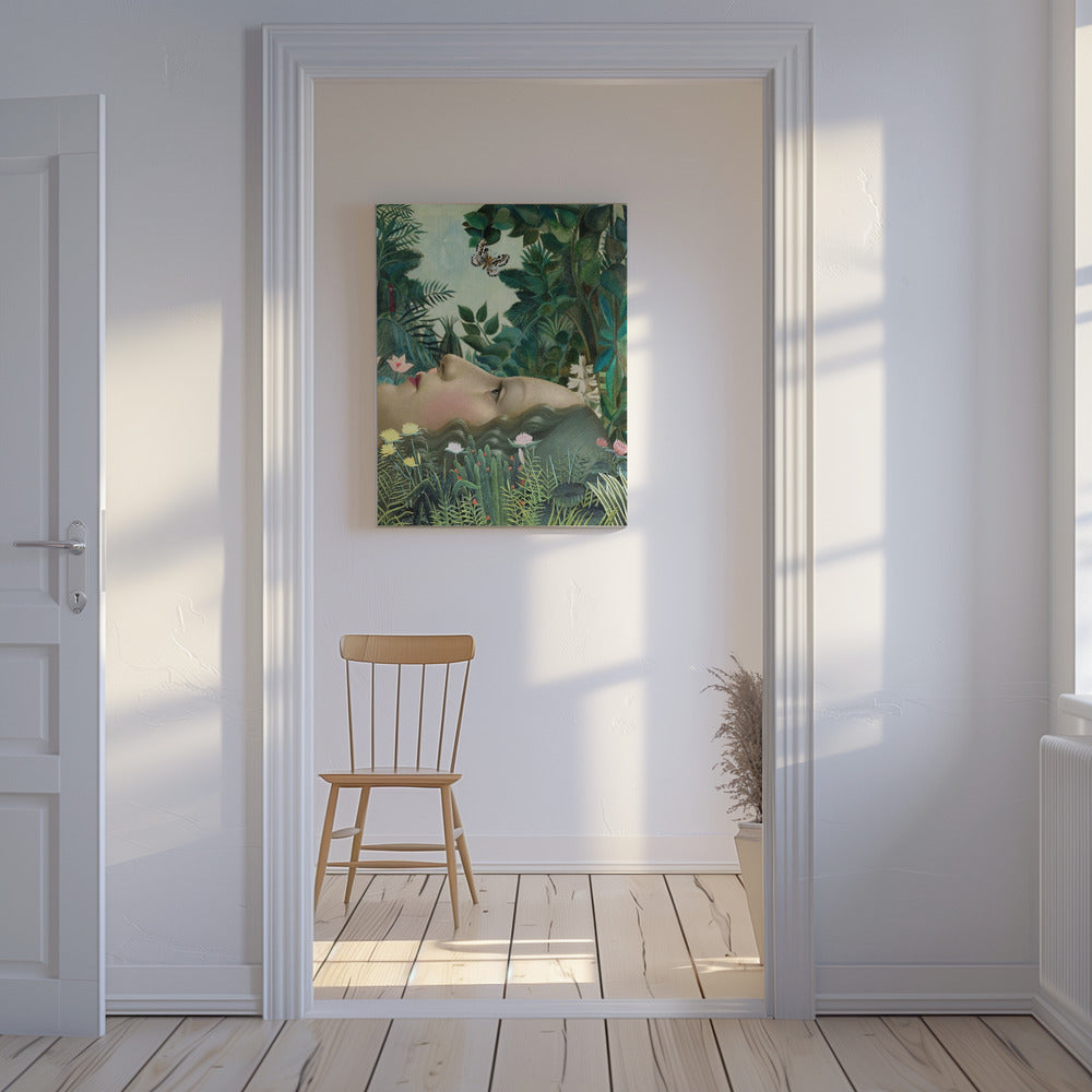 Giovanna In Tropical Garden | Canvas