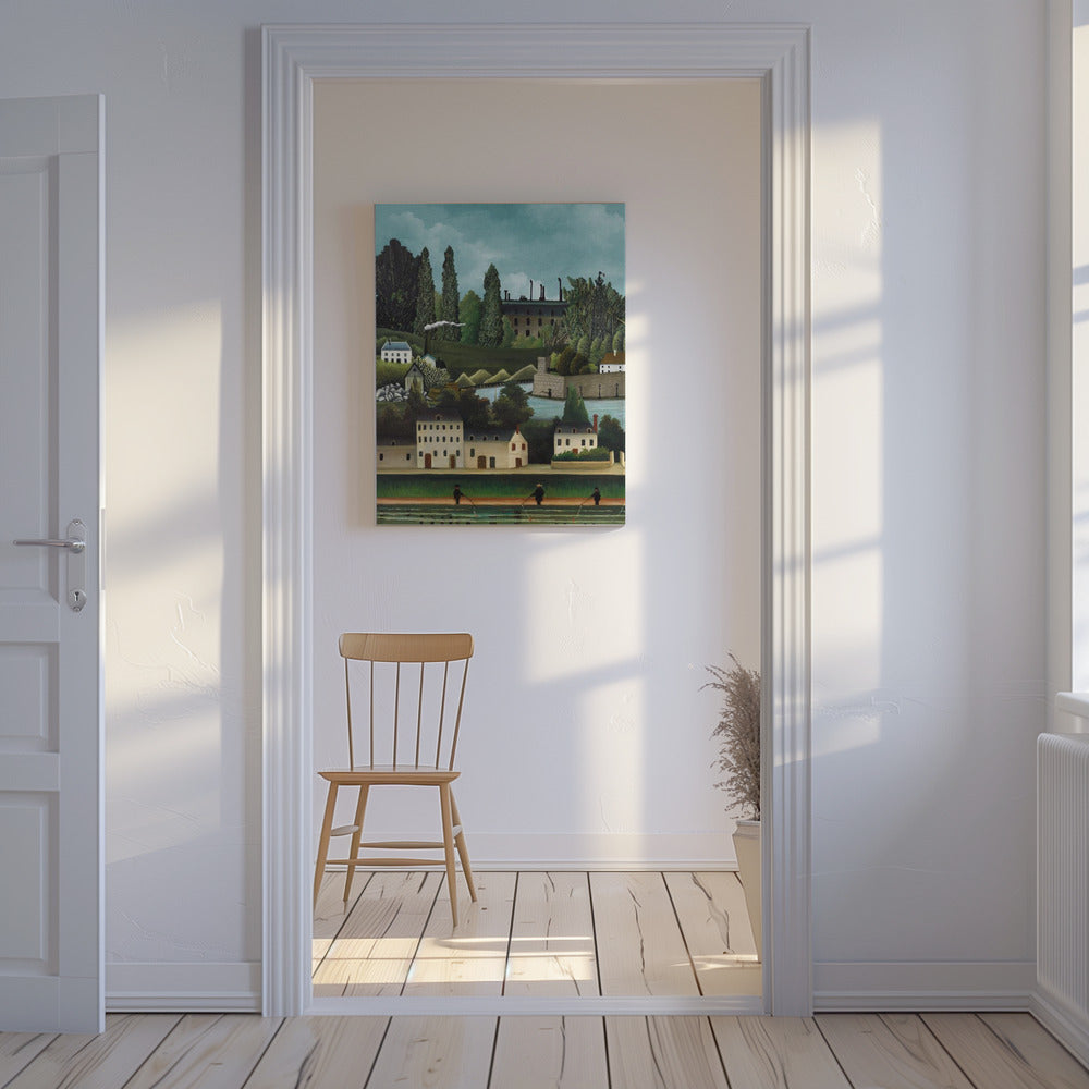 Henri Rousseau Kunst kombiniert | Leinwand
