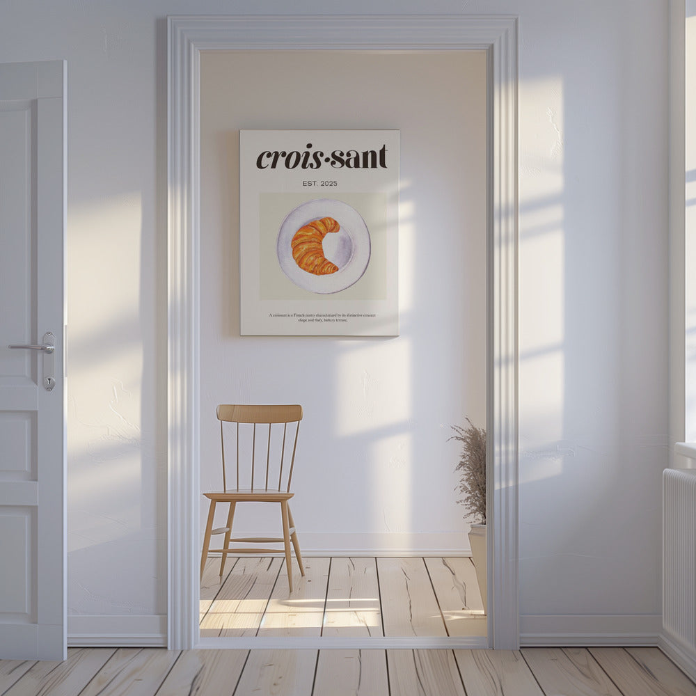 Croissant | Leinwand