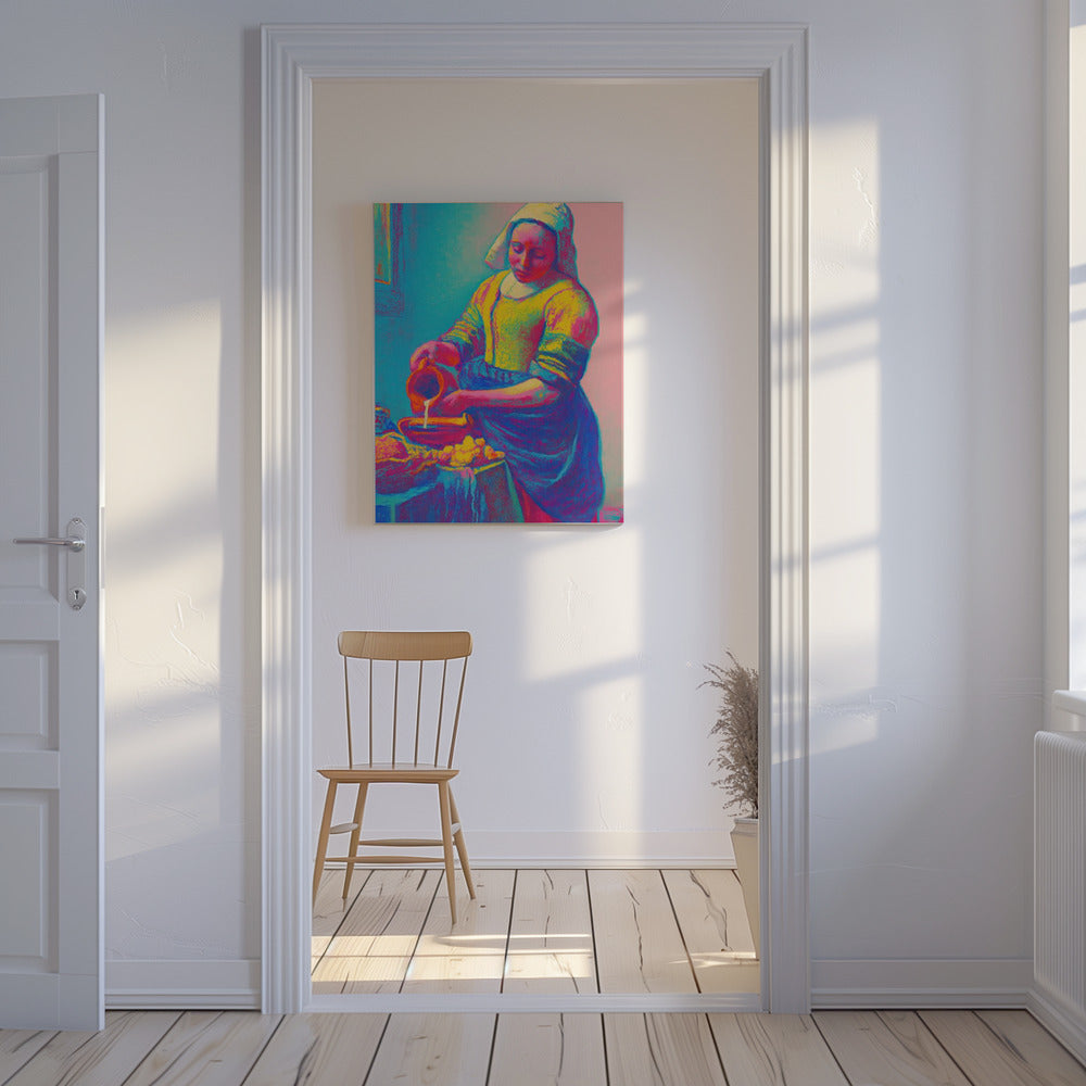 Psychedelisches Gießen | Leinwand