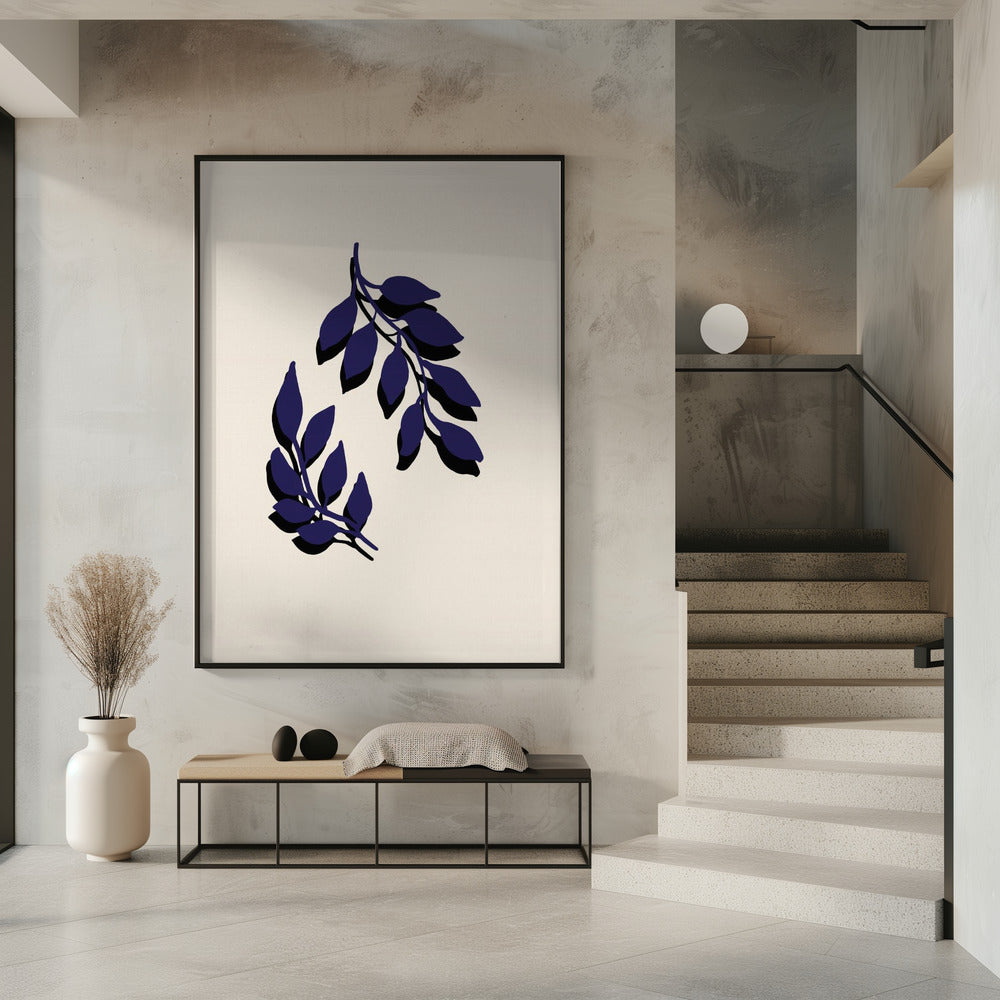 Blaue Zweige | Poster