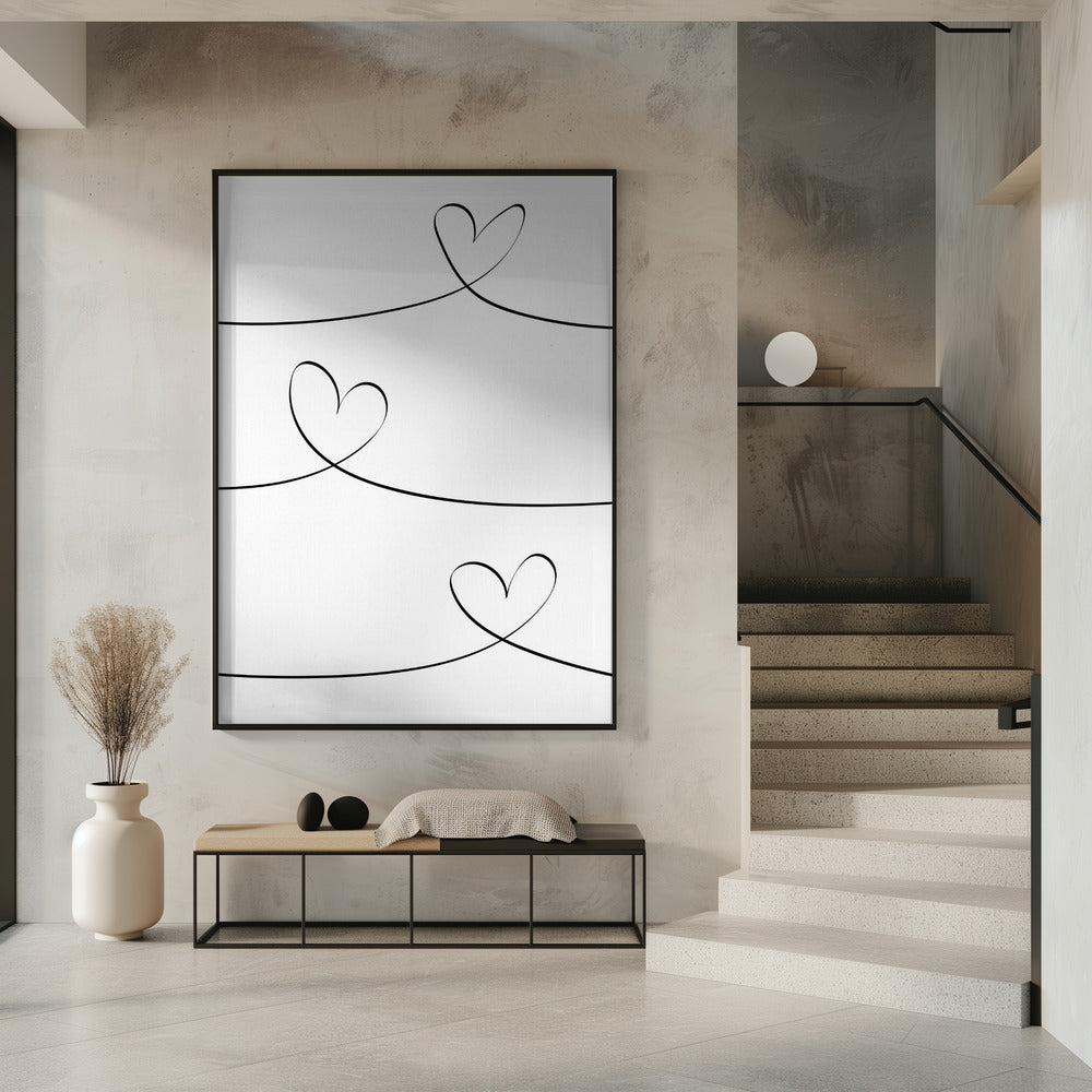 Eine Linie 02 | Poster
