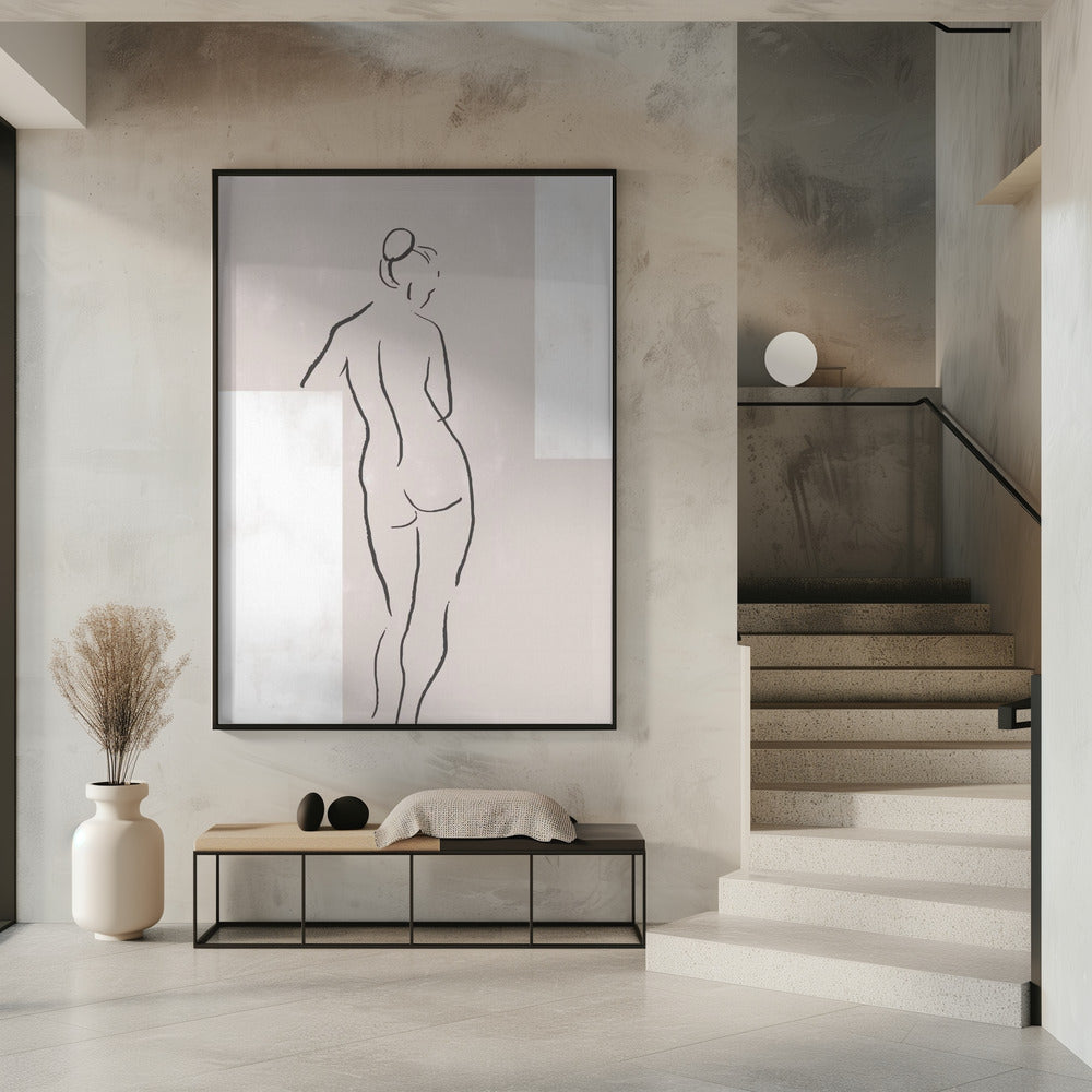 Woman in Studio | Poster