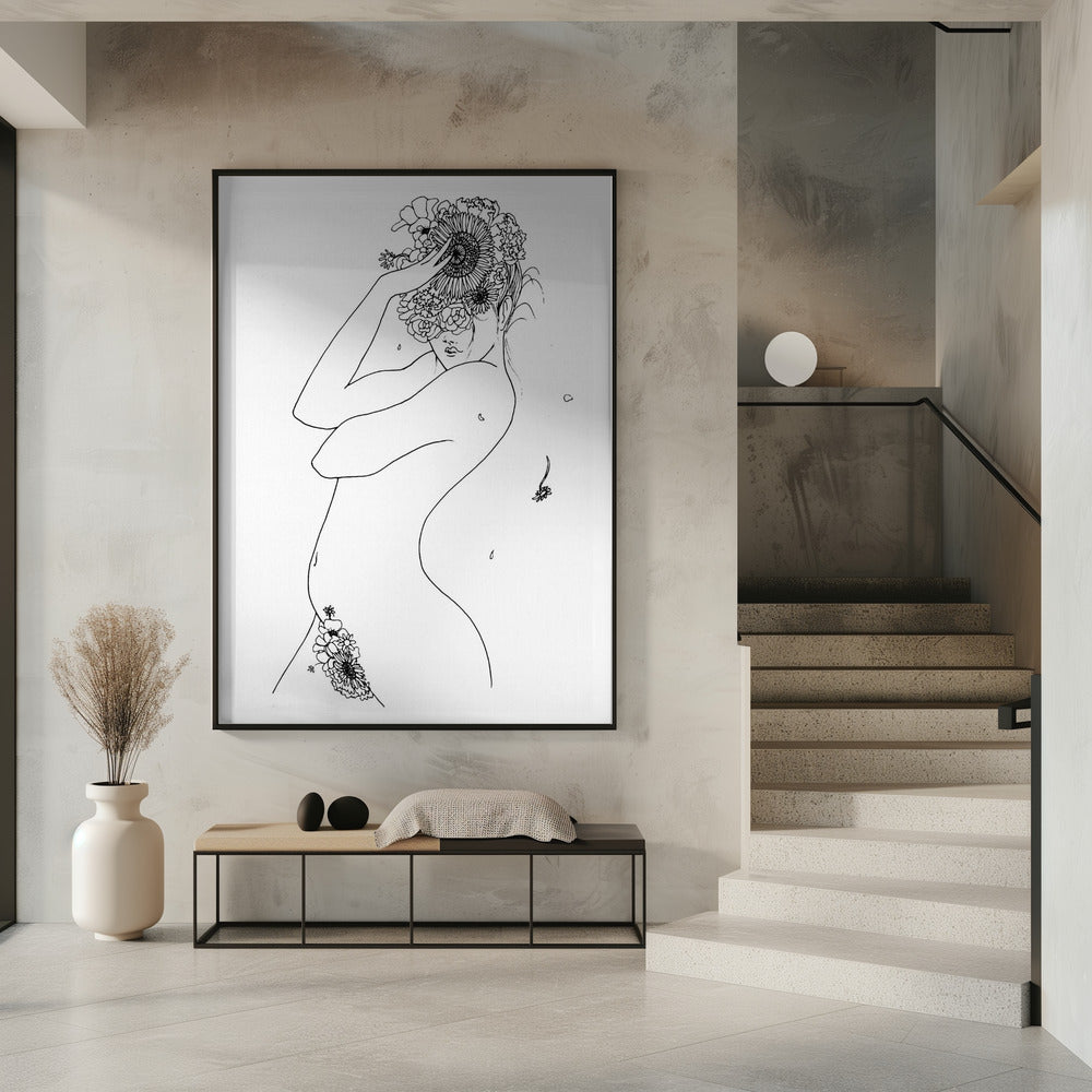 Blumenmädchen | Poster