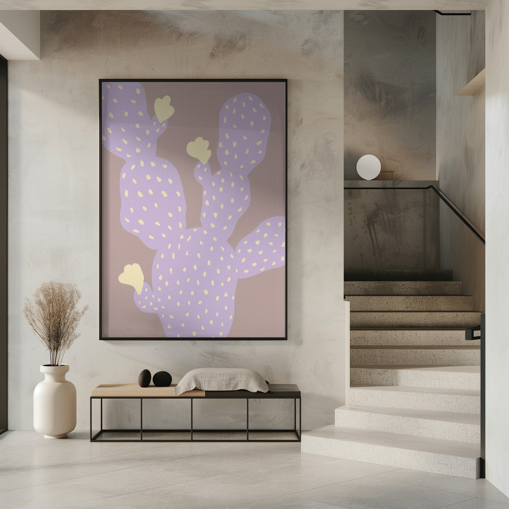 Lilac Cactus | Poster