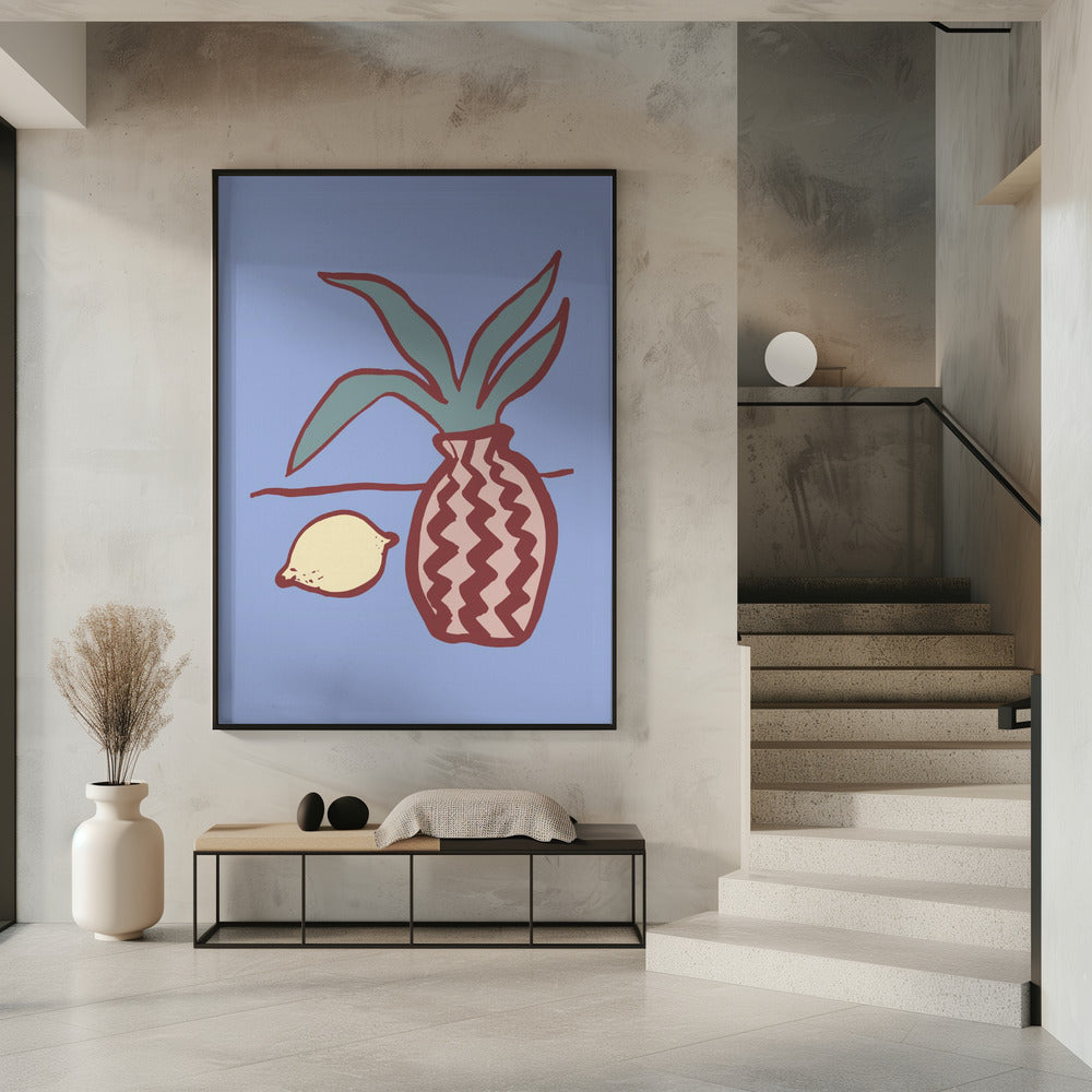 Blue Lemon | Poster