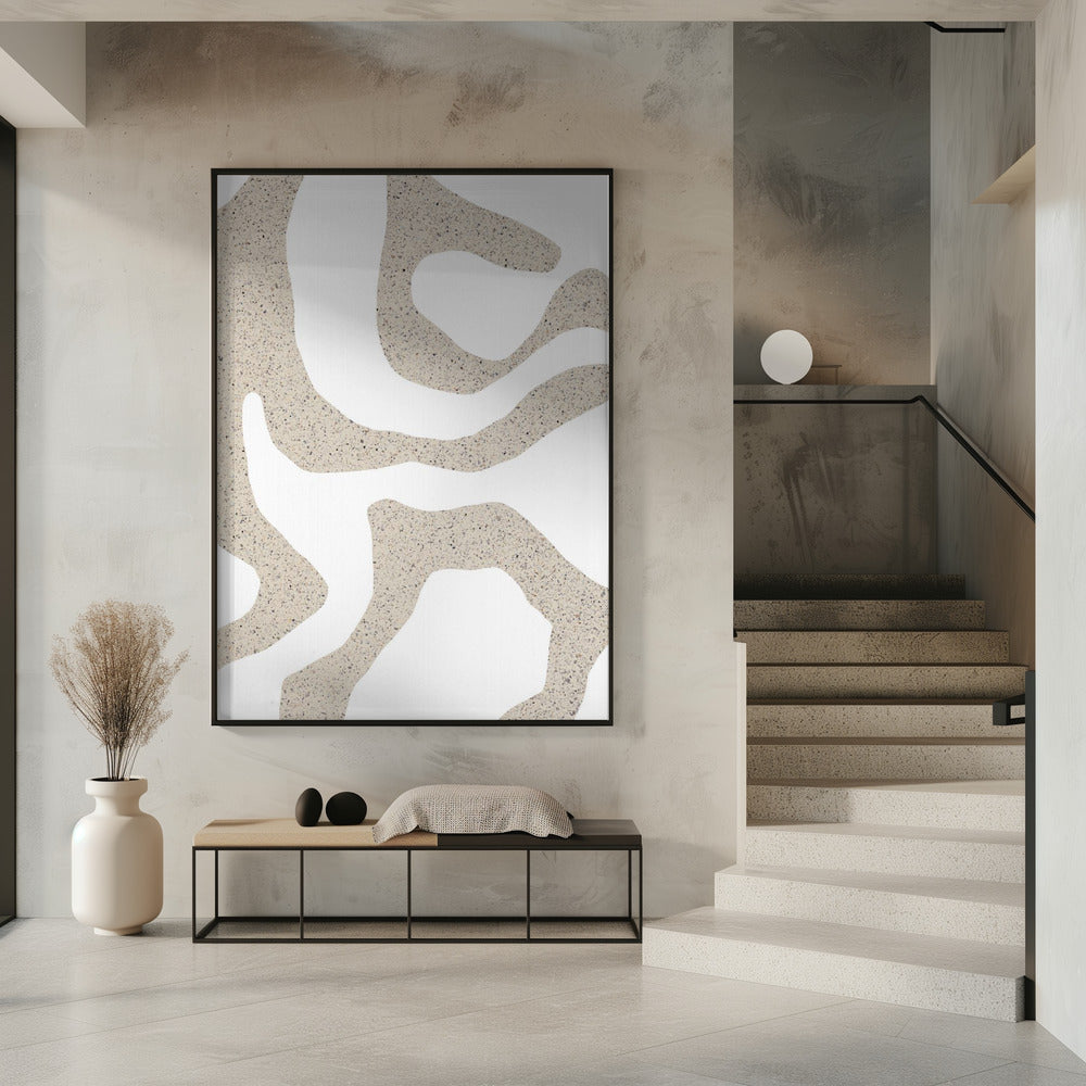 Sandy Contours | Poster