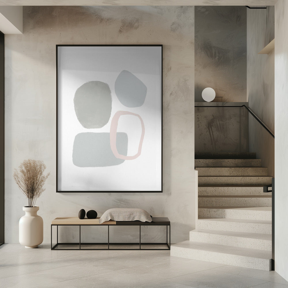 Minimalistische geometrische Formen | Poster
