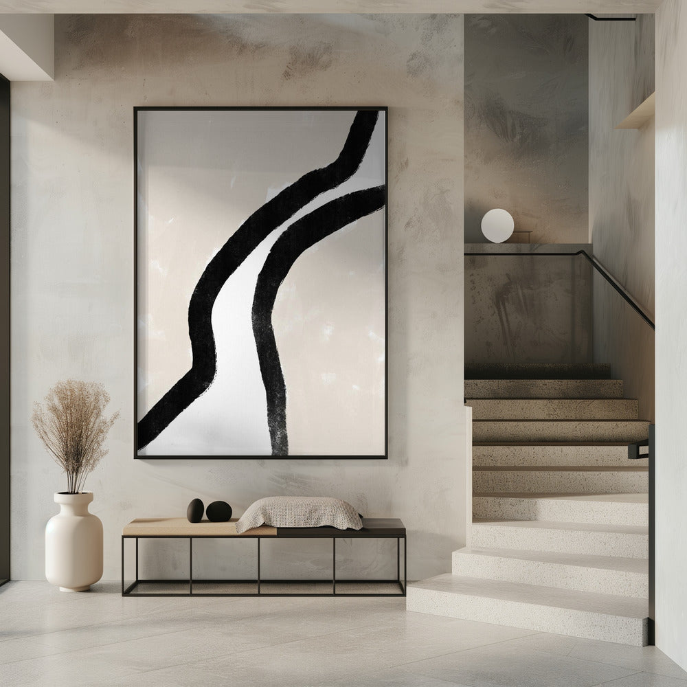 Bold Black Lines | Poster