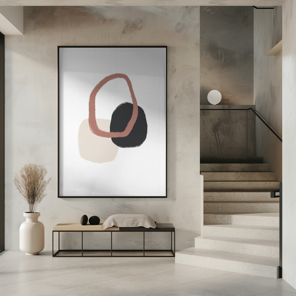 Abstraktes Trio | Poster