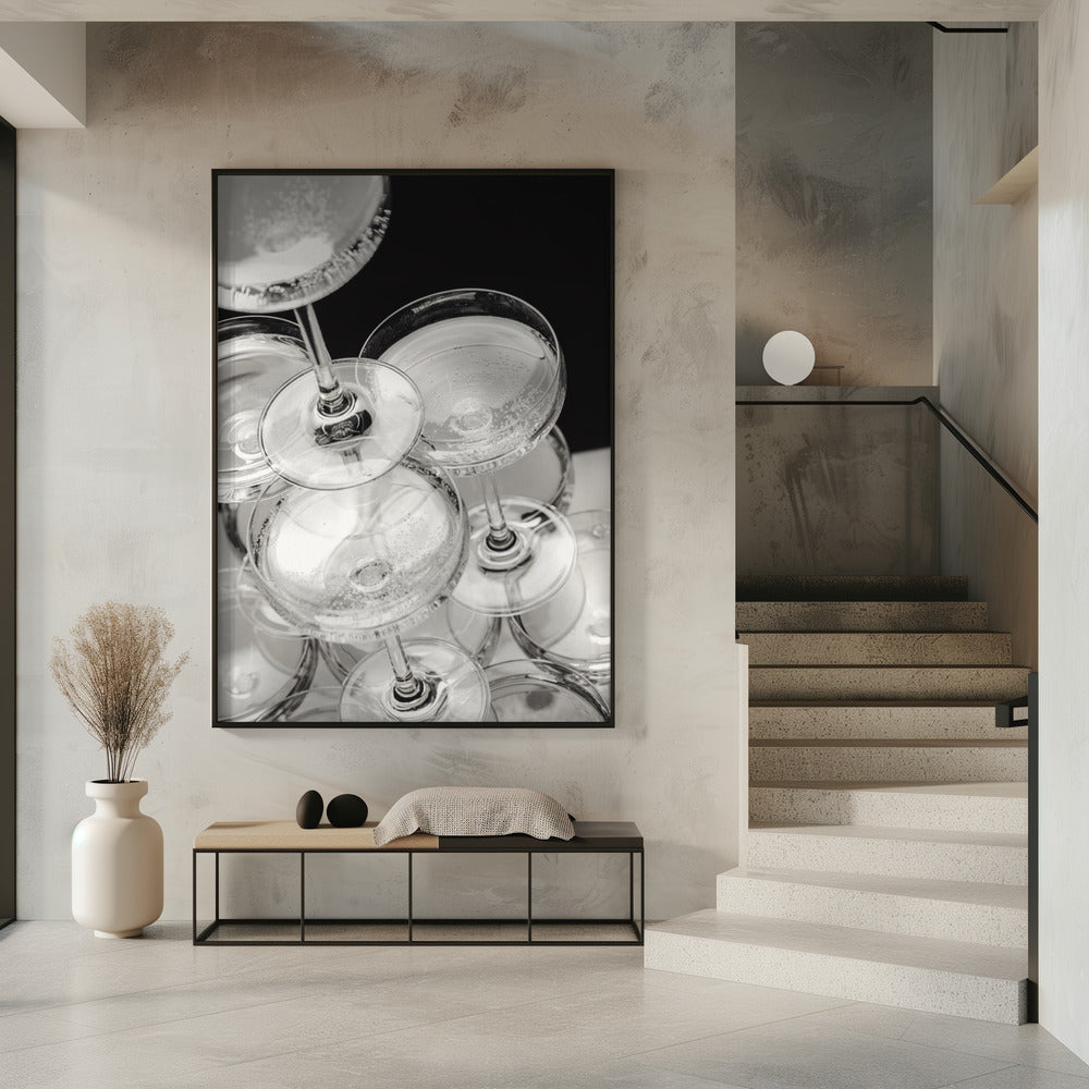 Champagnerturm_5 | Poster