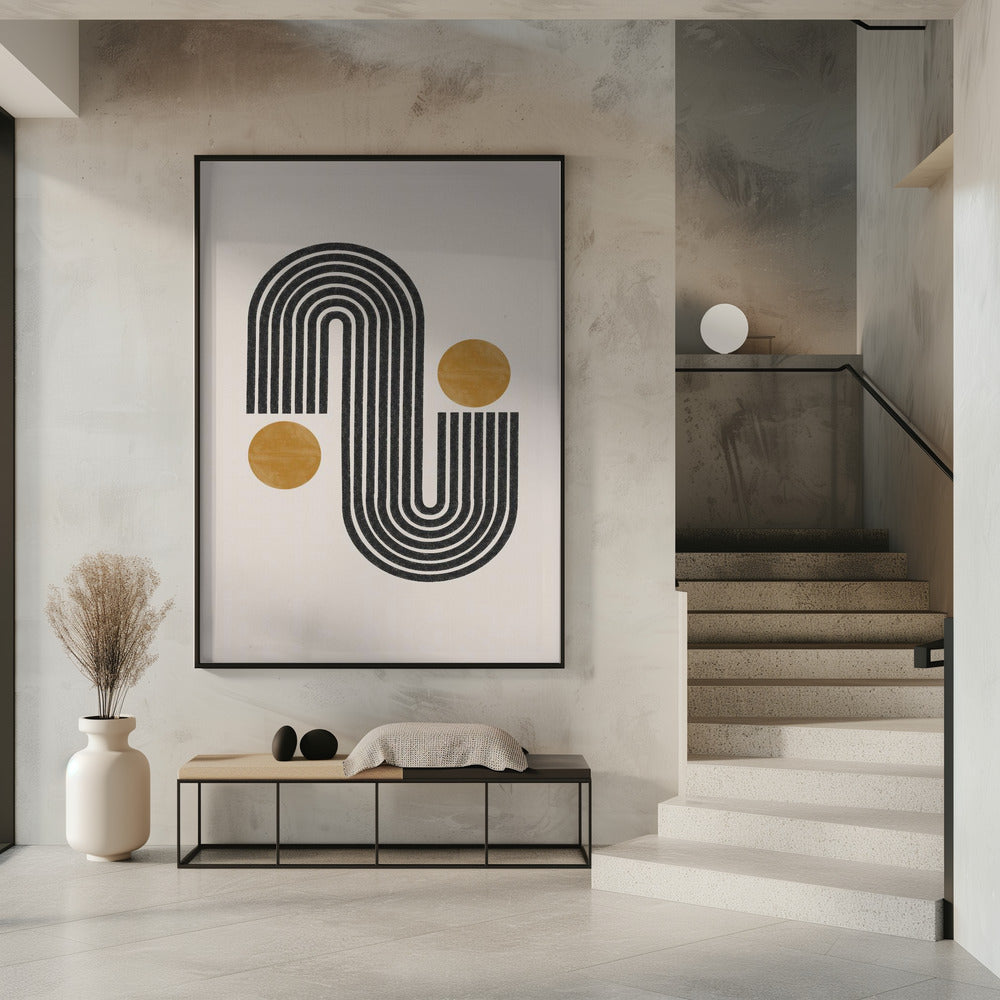 Geschwungene Harmonie | Poster
