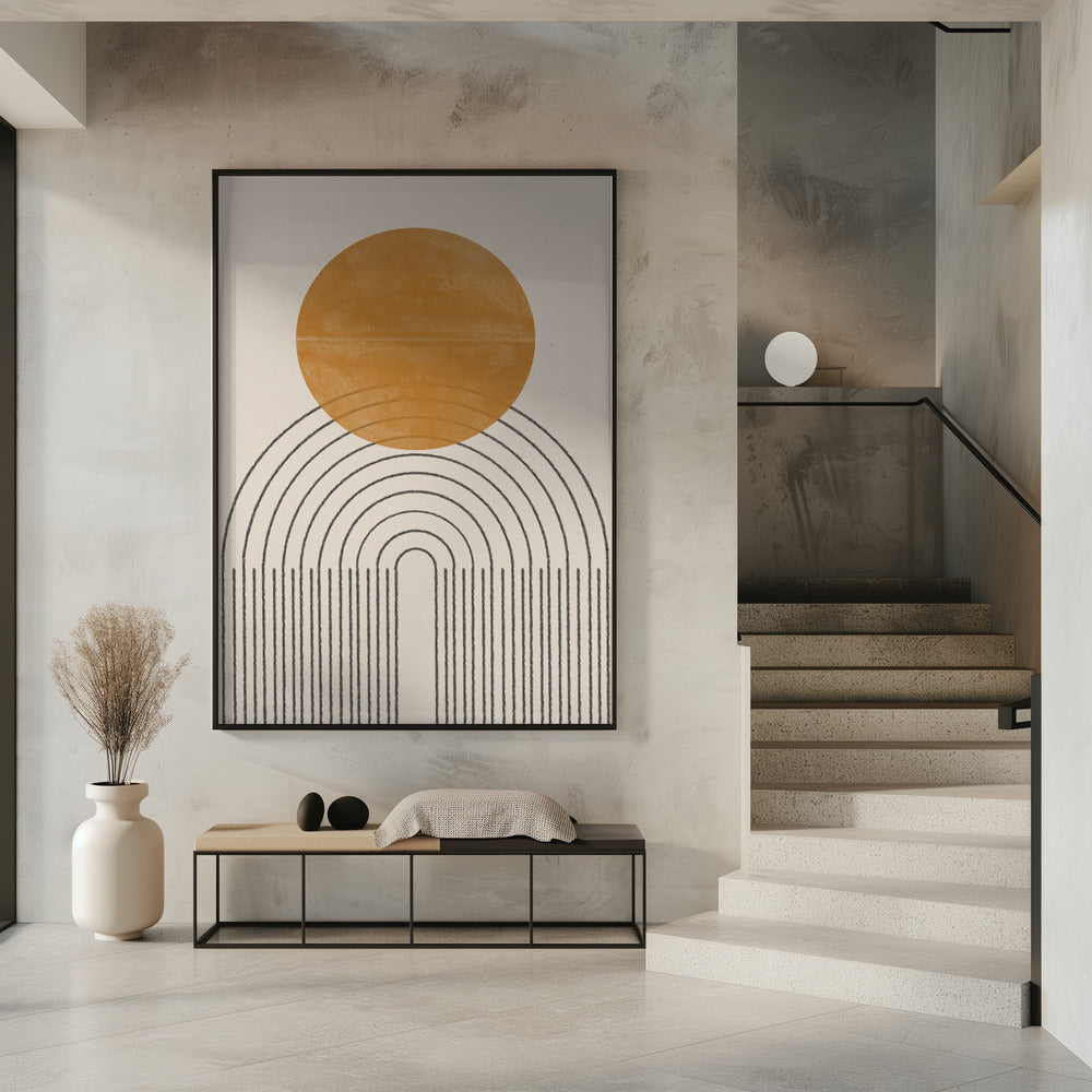 Bogen und Sonnenstrahl | Poster