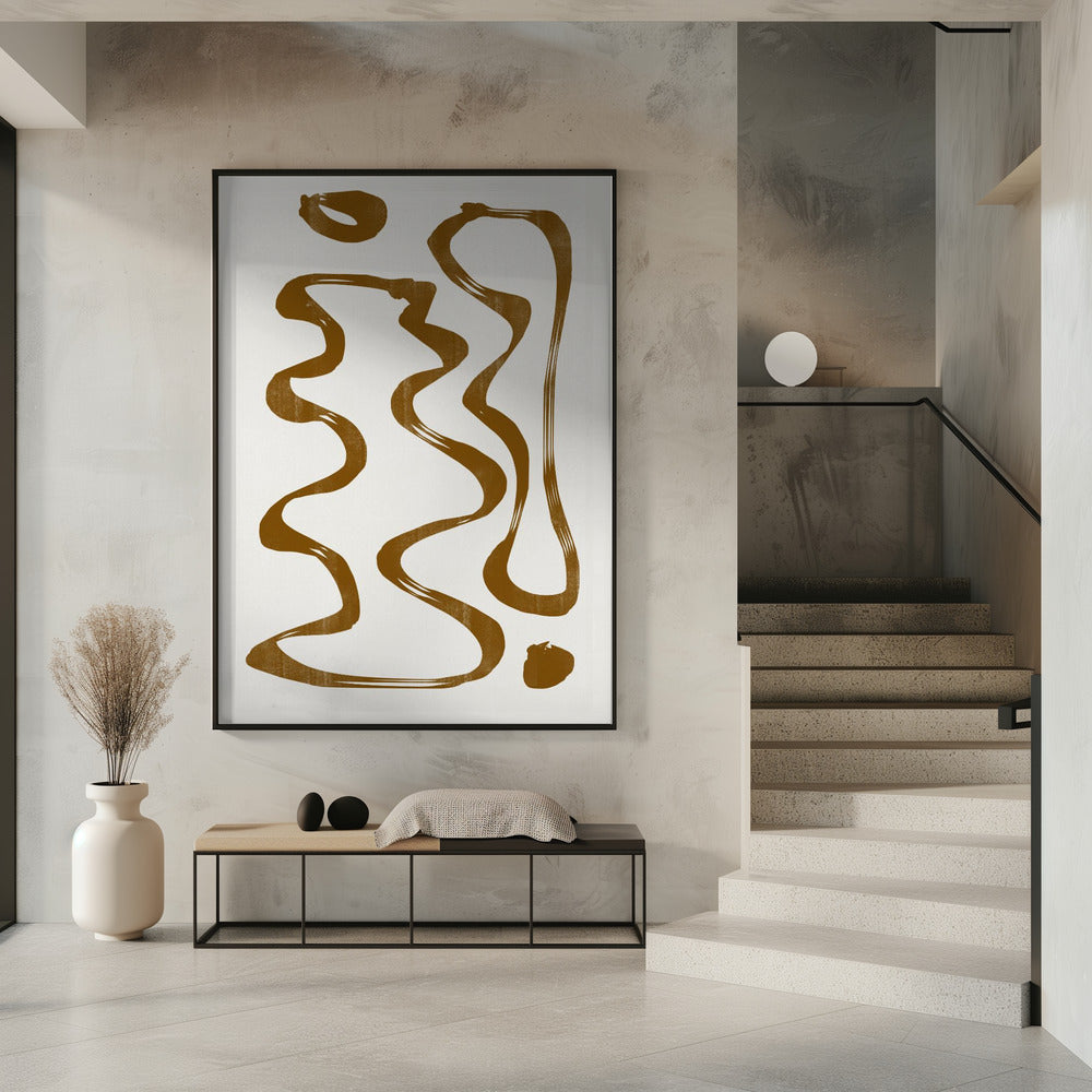 Kurven und Linien | Poster