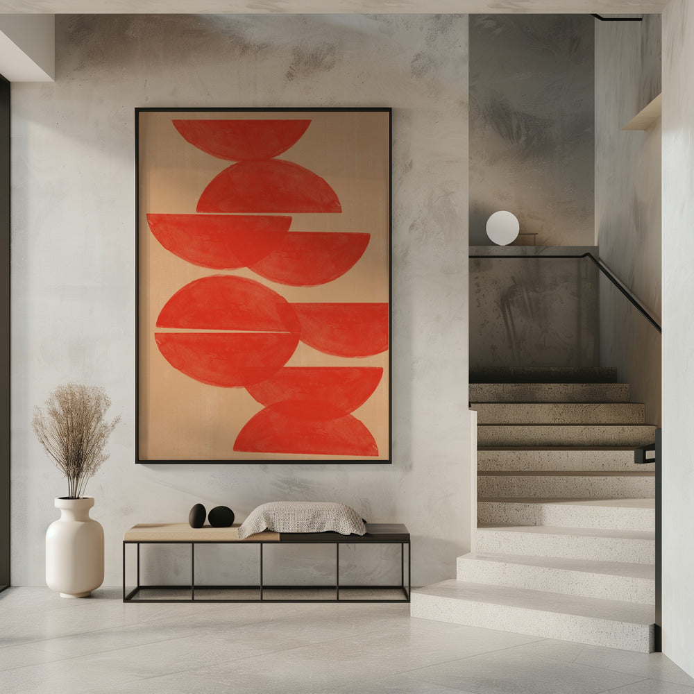 Purpurne Symmetrie | Poster