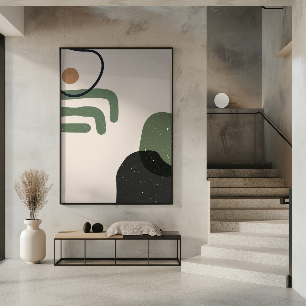 Abstrakte Komposition 7 | Poster