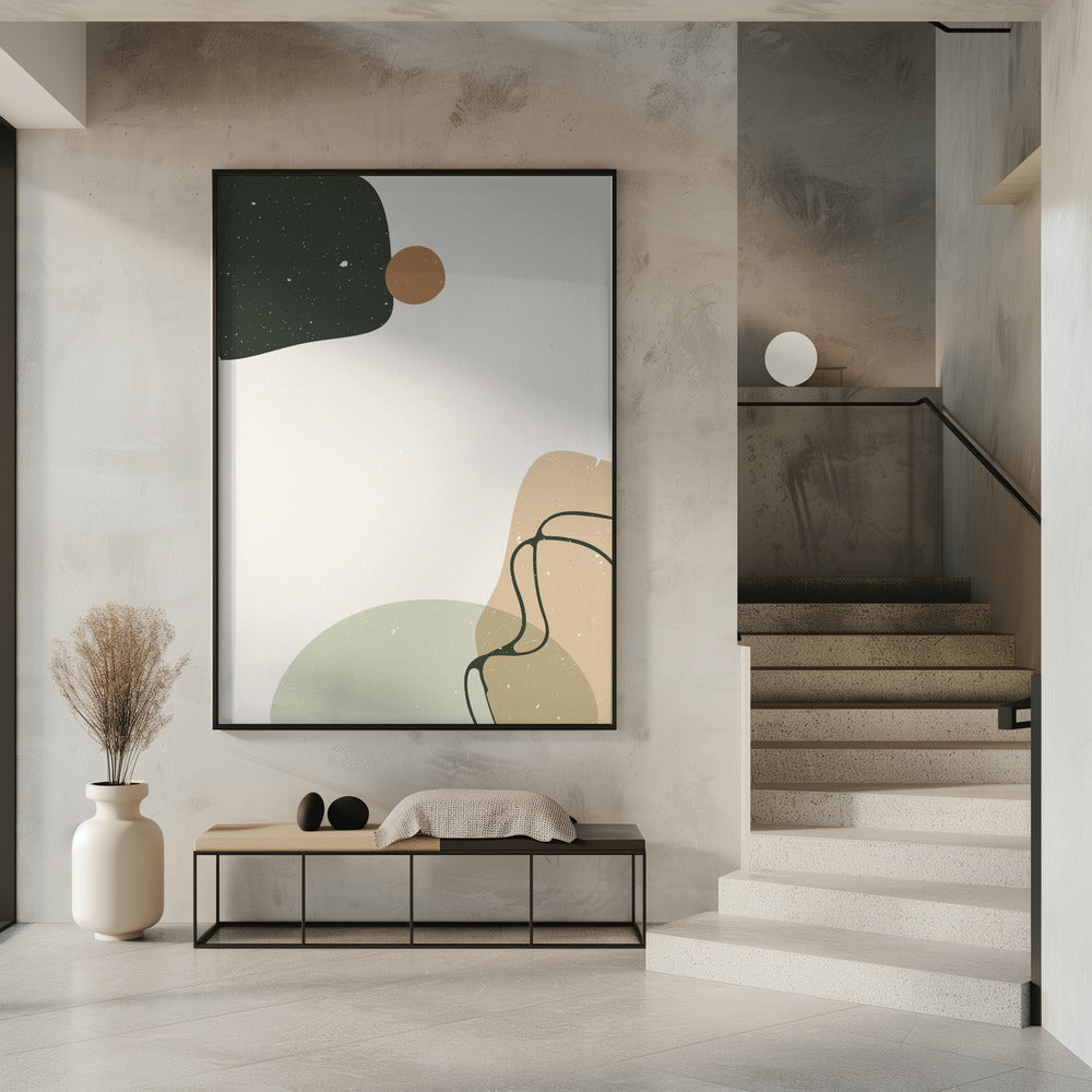 Abstrakte Komposition 8 | Poster