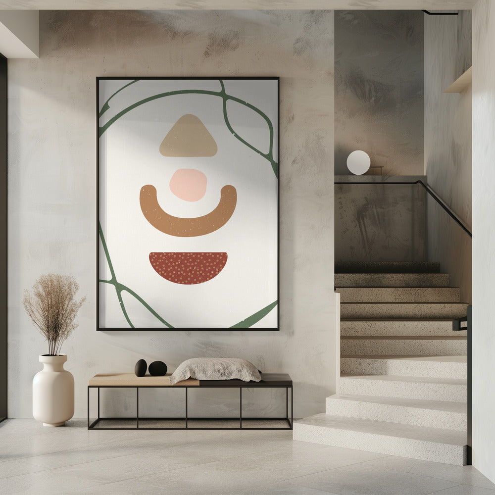 Abstrakte Komposition 10 | Poster