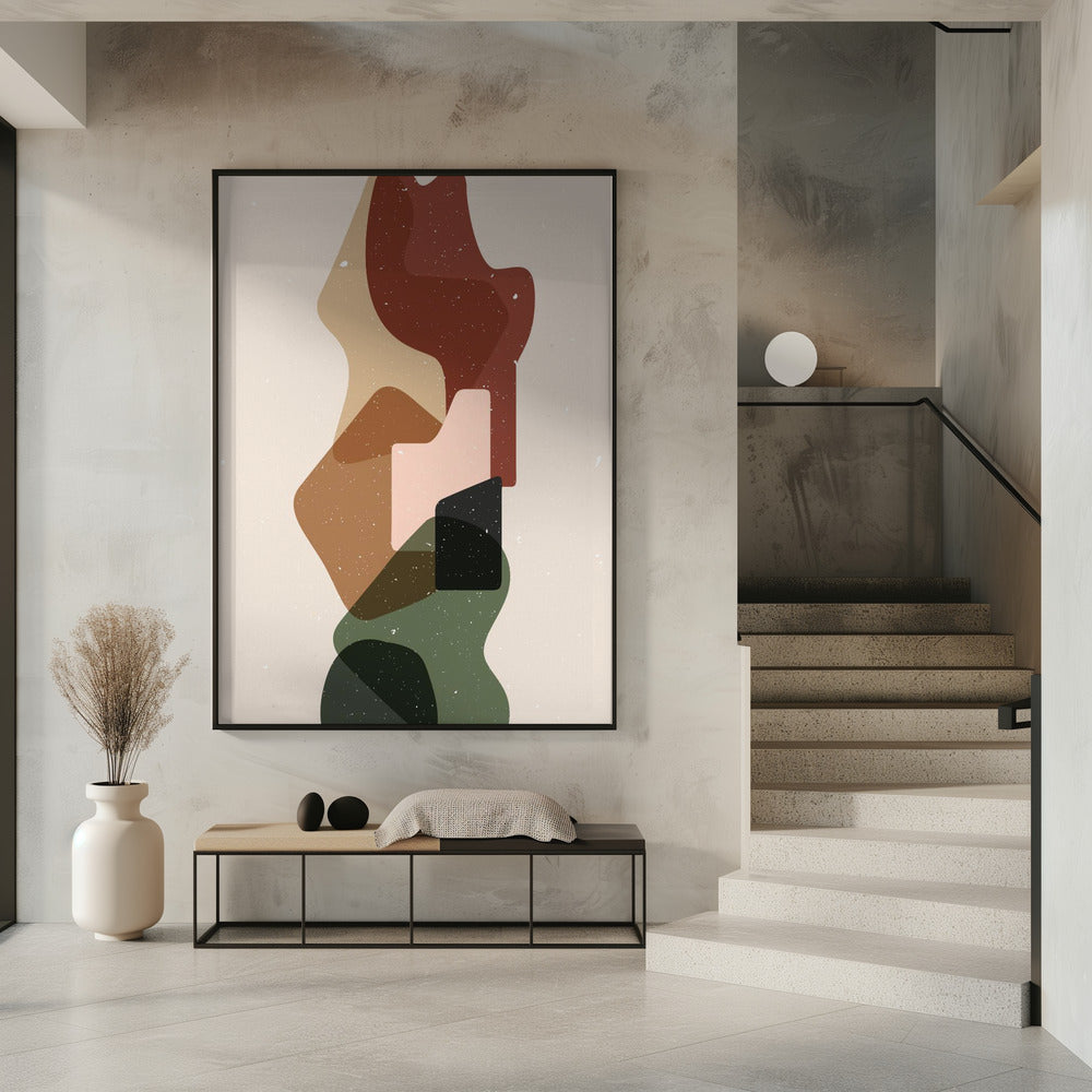 Abstrakte Komposition 12 | Poster