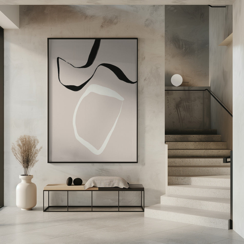 Schwebende Formen | Poster