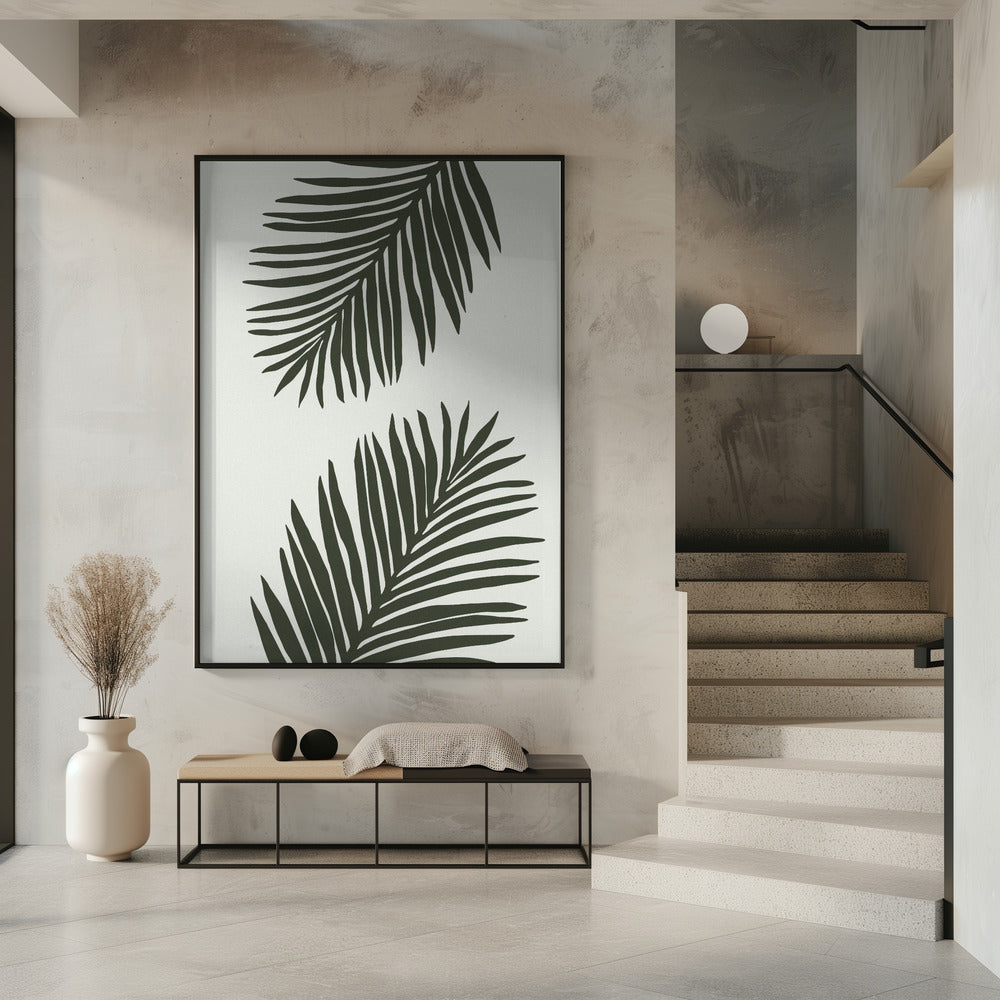 PALM LEAF 04 GREEN | Poster