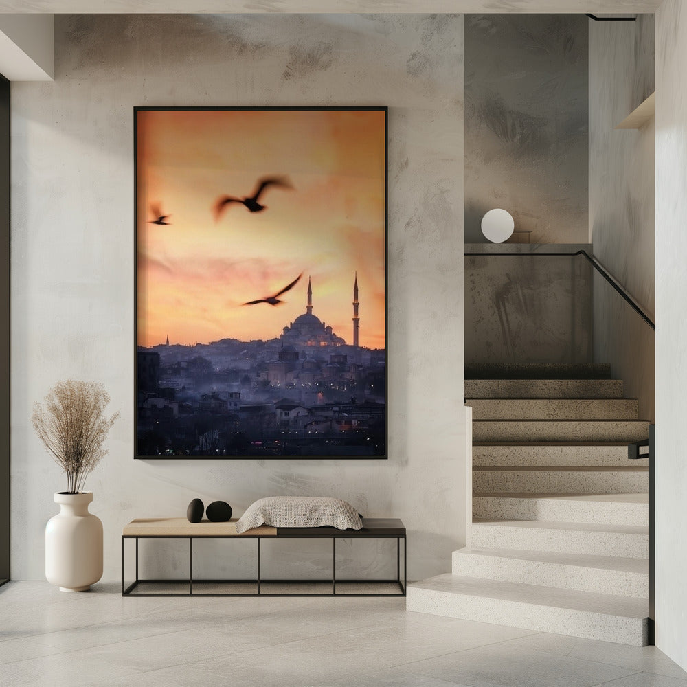 Sonnenuntergang in Istanbul | Poster