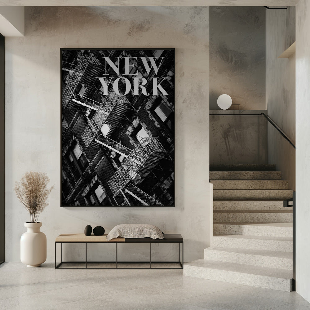 NYC Feuerleitern | Poster