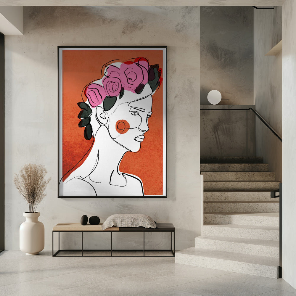 Florale Kontemplation | Poster
