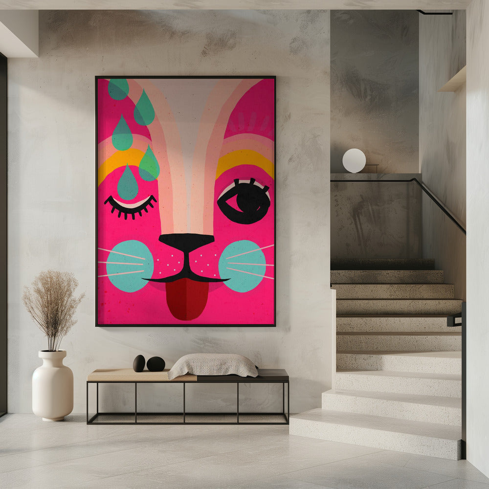 Lebendige Katzenträume | Poster