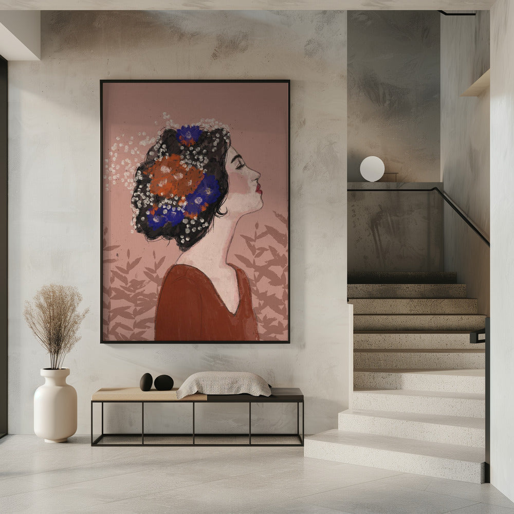 Blüten im Profil | Poster