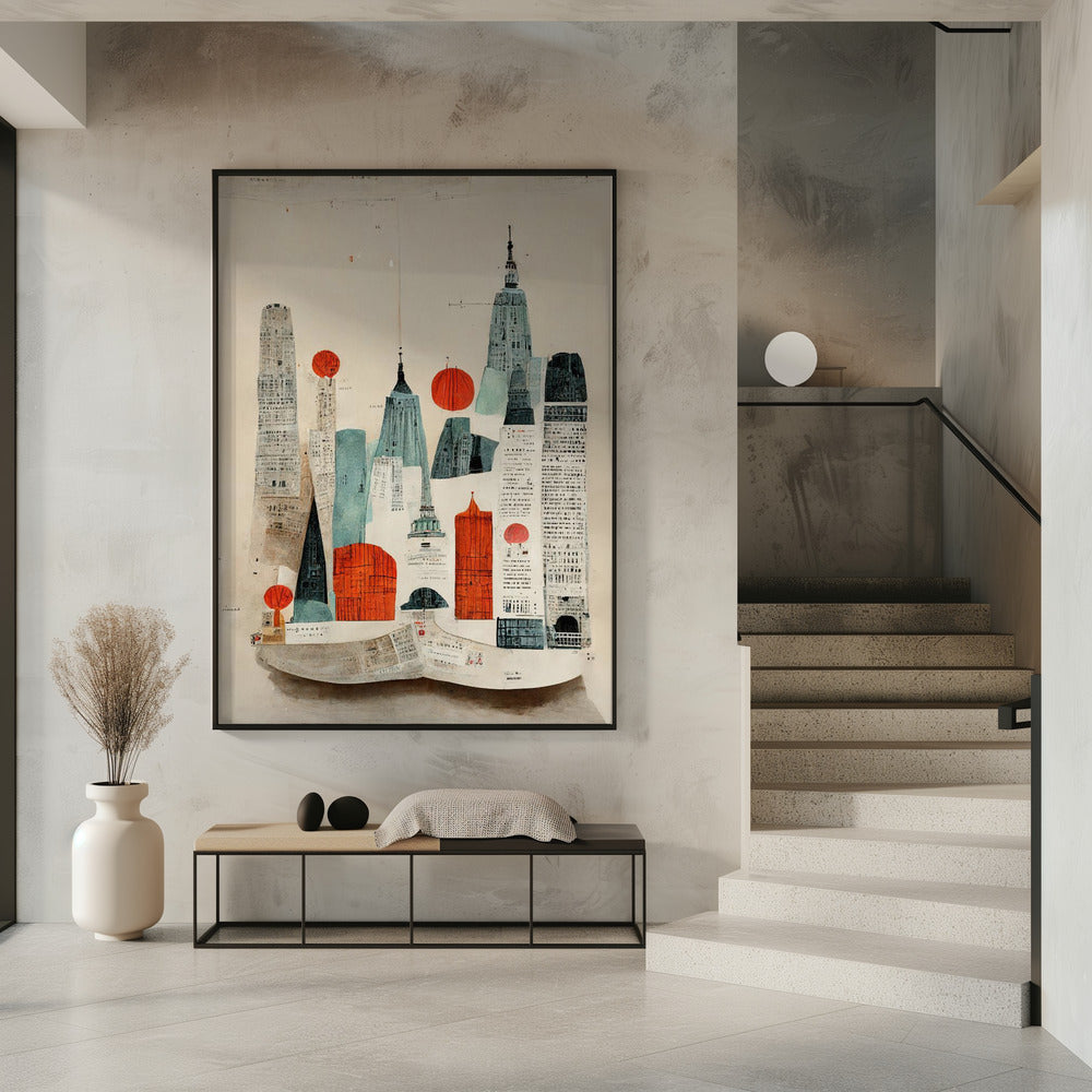 Stadtbild-Collage | Poster