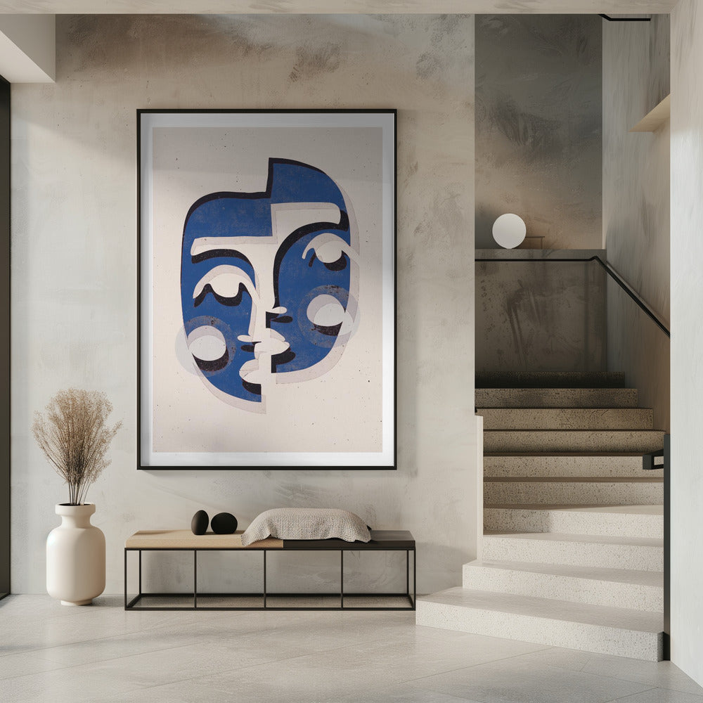 Fragmented Faces | Poster