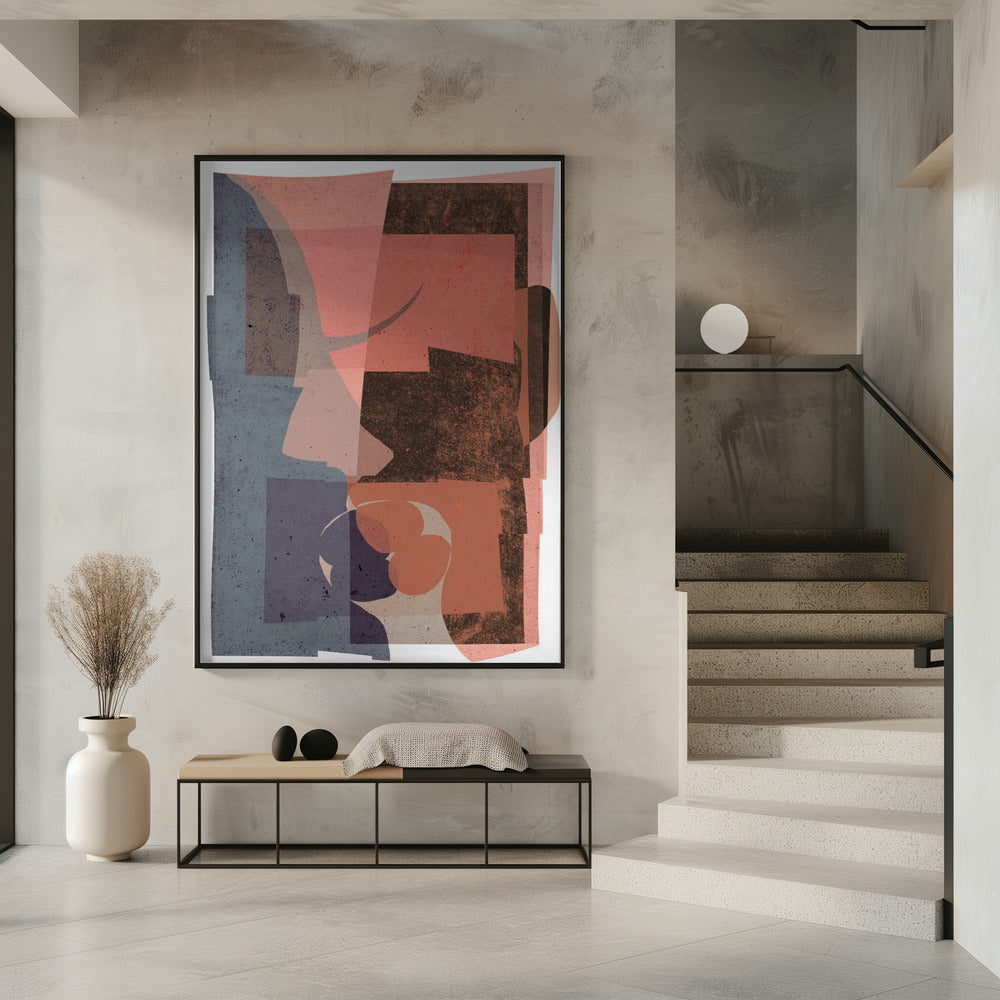 Fragmentierte Farbtöne | Poster